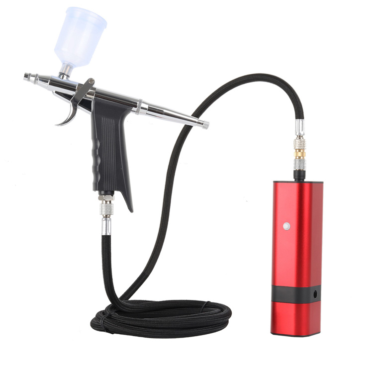 Auto Airbrush Kit s USB nabíjacím káblom na líčenie